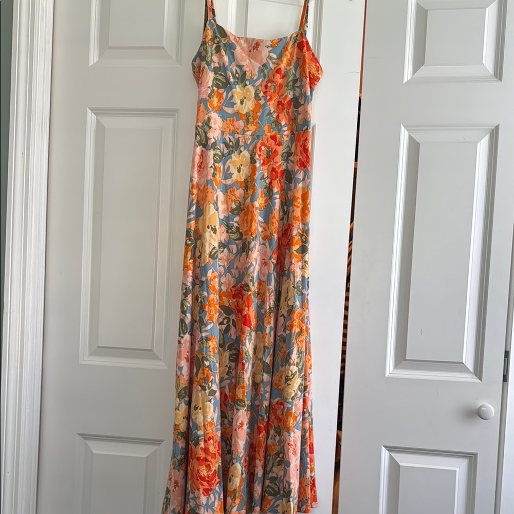 CJLA Floral Midi Dress